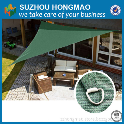hot sale factory price courtyard 100% New HDPE Garden Sun Shade Sail